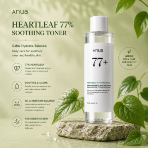 ANUA Heartleaf 77% Soothing Toner 250ml