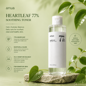 ANUA - Heartleaf 77_ Soothing Toner - 250ml
