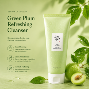 BEAUTY OF JOSEON - Green Plum Refreshing Cleanser - 100ml