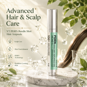 VT Cosmetics PDRN Reedle Shot Hair Ampoule 100dL 15ml